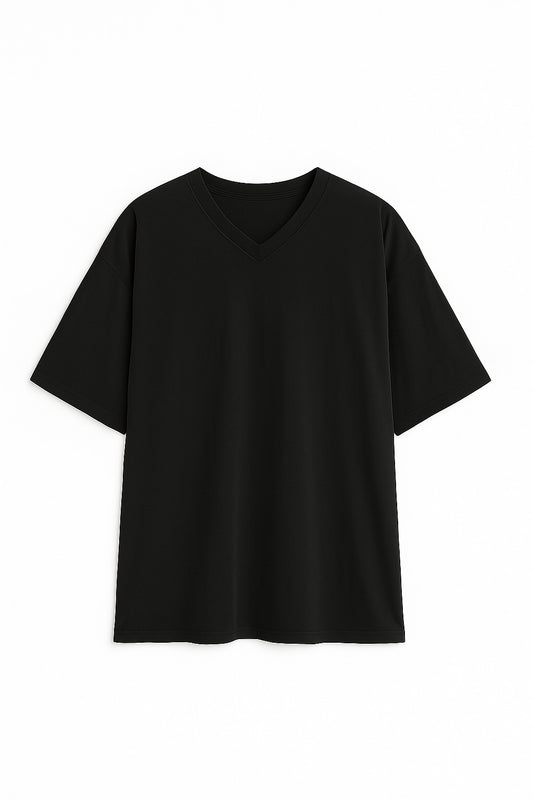 CUELLO V - NEGRO / XL (Entre 85 kg- 100 kg) | Doble XL Tallas Grandes