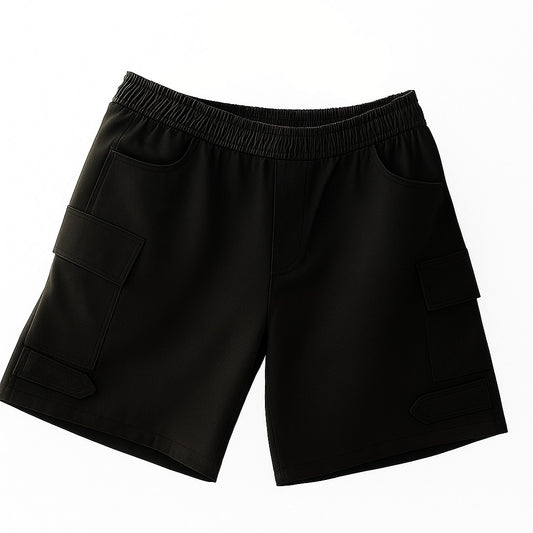 BERMUDAS OUTLET - NEGRO / L (Entre 75 kg- 85 kg) | Doble XL Tallas Grandes