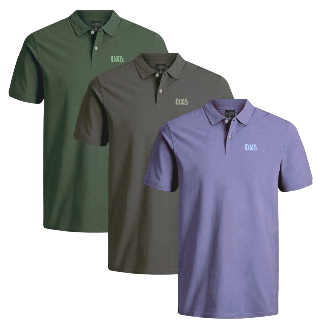 POLOS PACK X3 ESSENTIAL