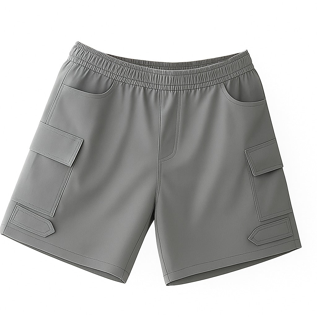 BERMUDAS OUTLET - GRIS / L (Entre 75 kg- 85 kg) | Doble XL Tallas Grandes