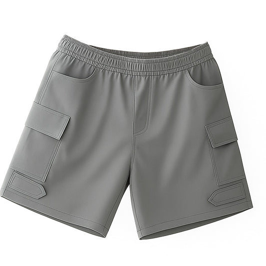 BERMUDAS OUTLET - GRIS / L (Entre 75 kg- 85 kg) | Doble XL Tallas Grandes