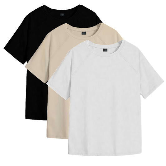 Camisetas Oversized Pack Clásico Elegante