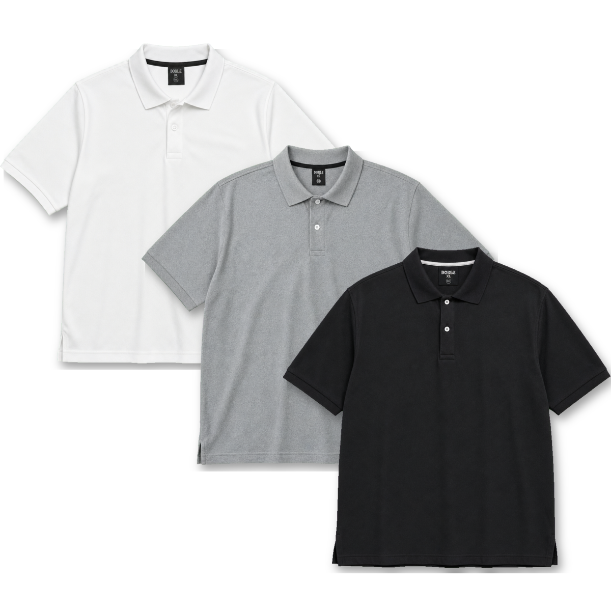 Polos para hombre en tallas grandes XL a 6XL - Doble XL