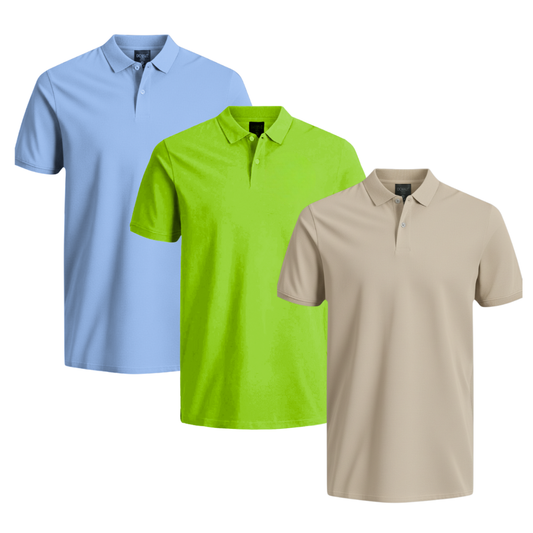POLOS PACK X3 COLOR