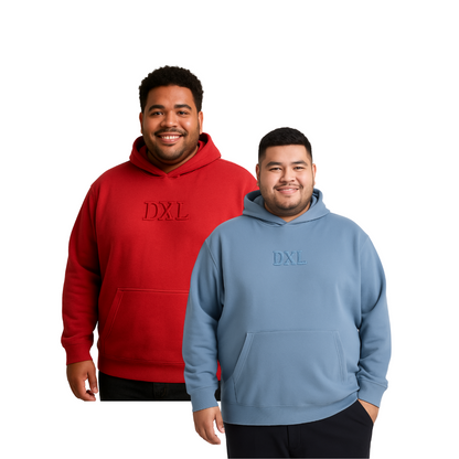 HOODIE PACK X2 BLUE AND RED