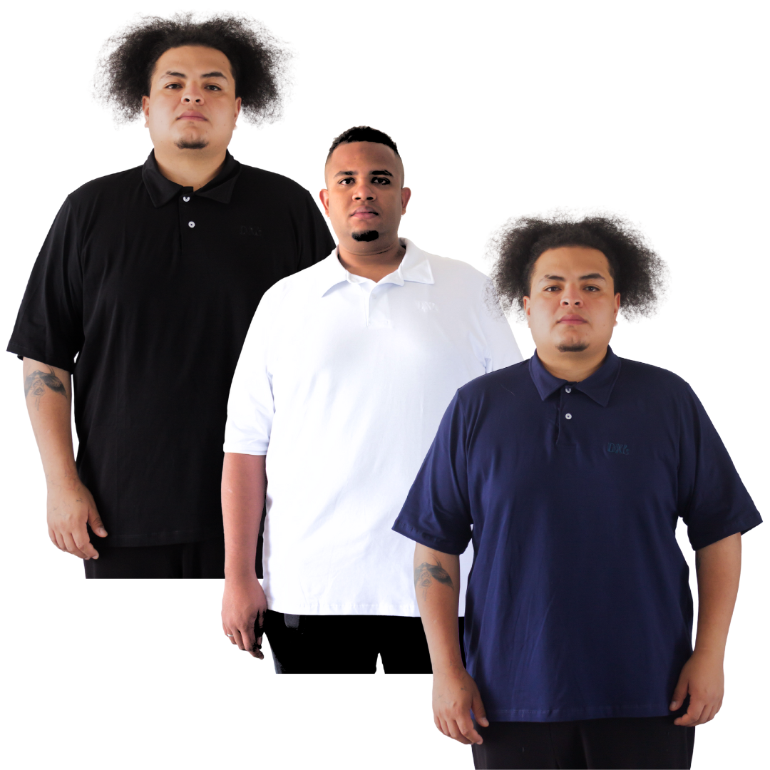 POLOS PACK X3 BASICOS PREMIUM