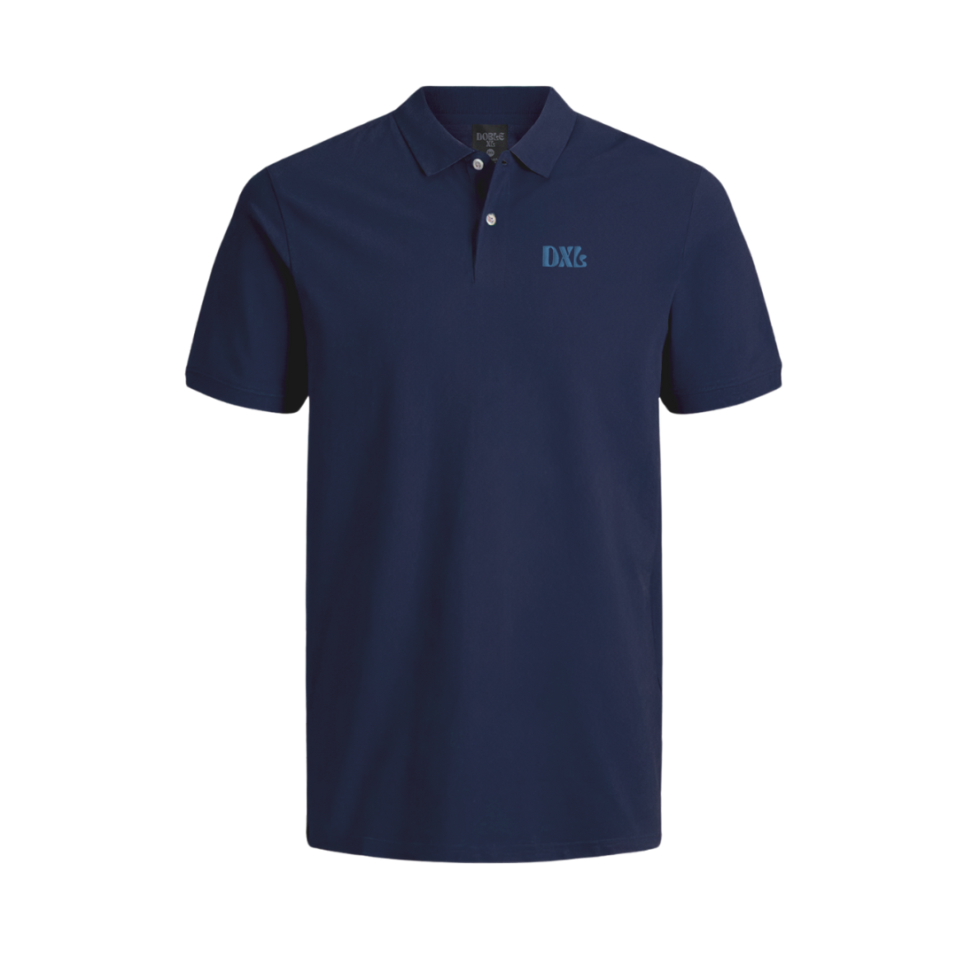 POLOS OUTLET - AZUL OSCURO / XL (Entre 85 kg- 100 kg) | Doble XL Tallas Grandes